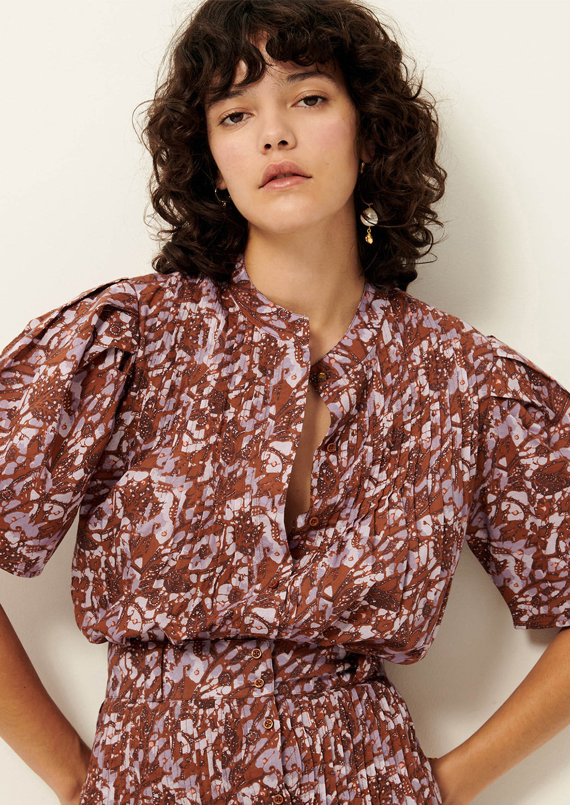 Virginia Sun Top in Rust Maybell