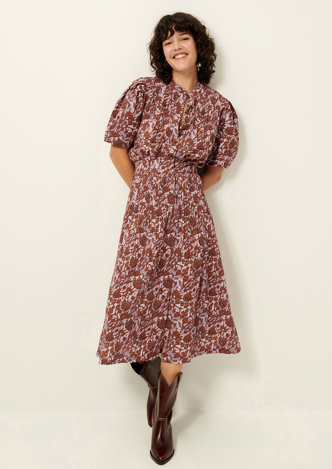 Virginia Sun Top in Rust Maybell