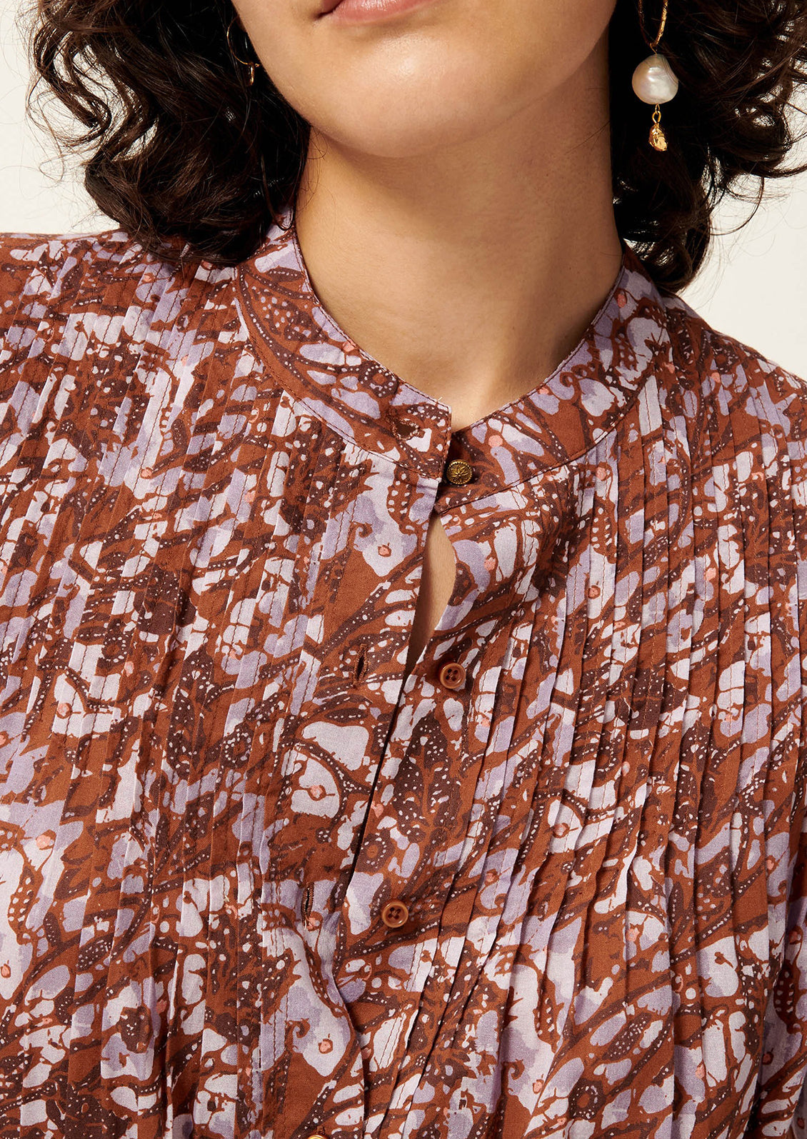 Virginia Sun Top in Rust Maybell