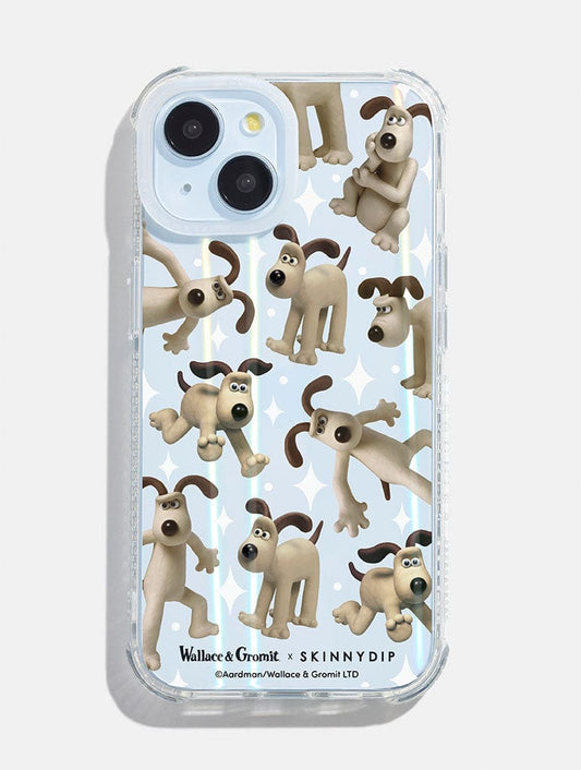 Wallace & Gromit x Skinnydip Gromit Shock iPhone Case