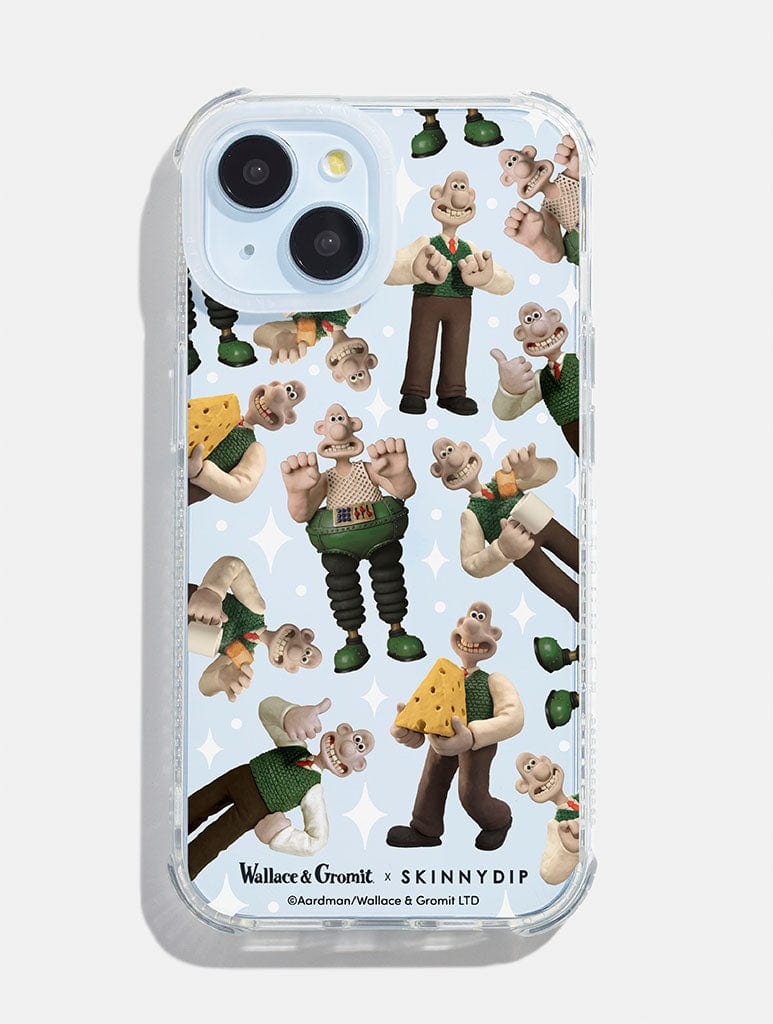 Wallace & Gromit x Skinnydip Wallace Shock iPhone Case
