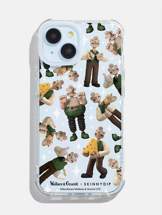 Wallace & Gromit x Skinnydip Wallace Shock iPhone Case
