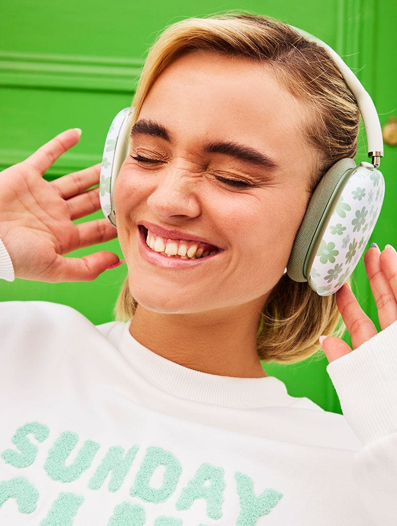 Warped Sage Flower AirPods Max Case in Matte