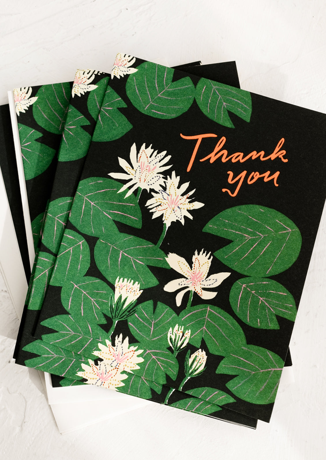 Water Lilies Thank You Card Set