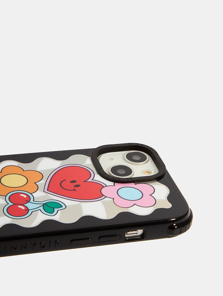 Wavey Icon Check Shock iPhone Case