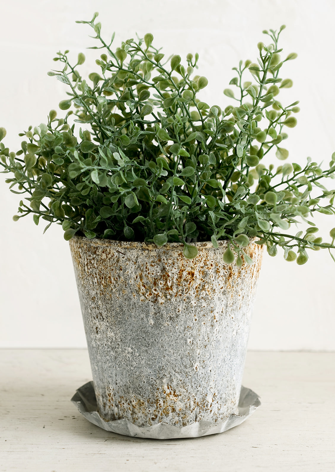 Weathered Patina Planter
