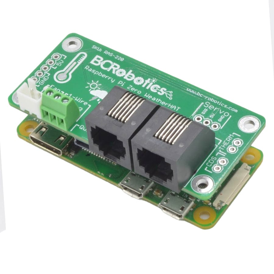 WeatherHAT (Assembled) for Raspberry Pi Zero