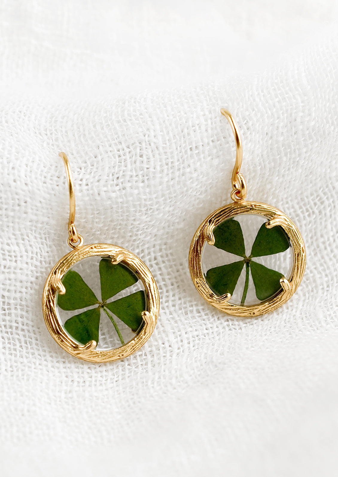 Four Leaf Clover Earrings [Pre-Order]