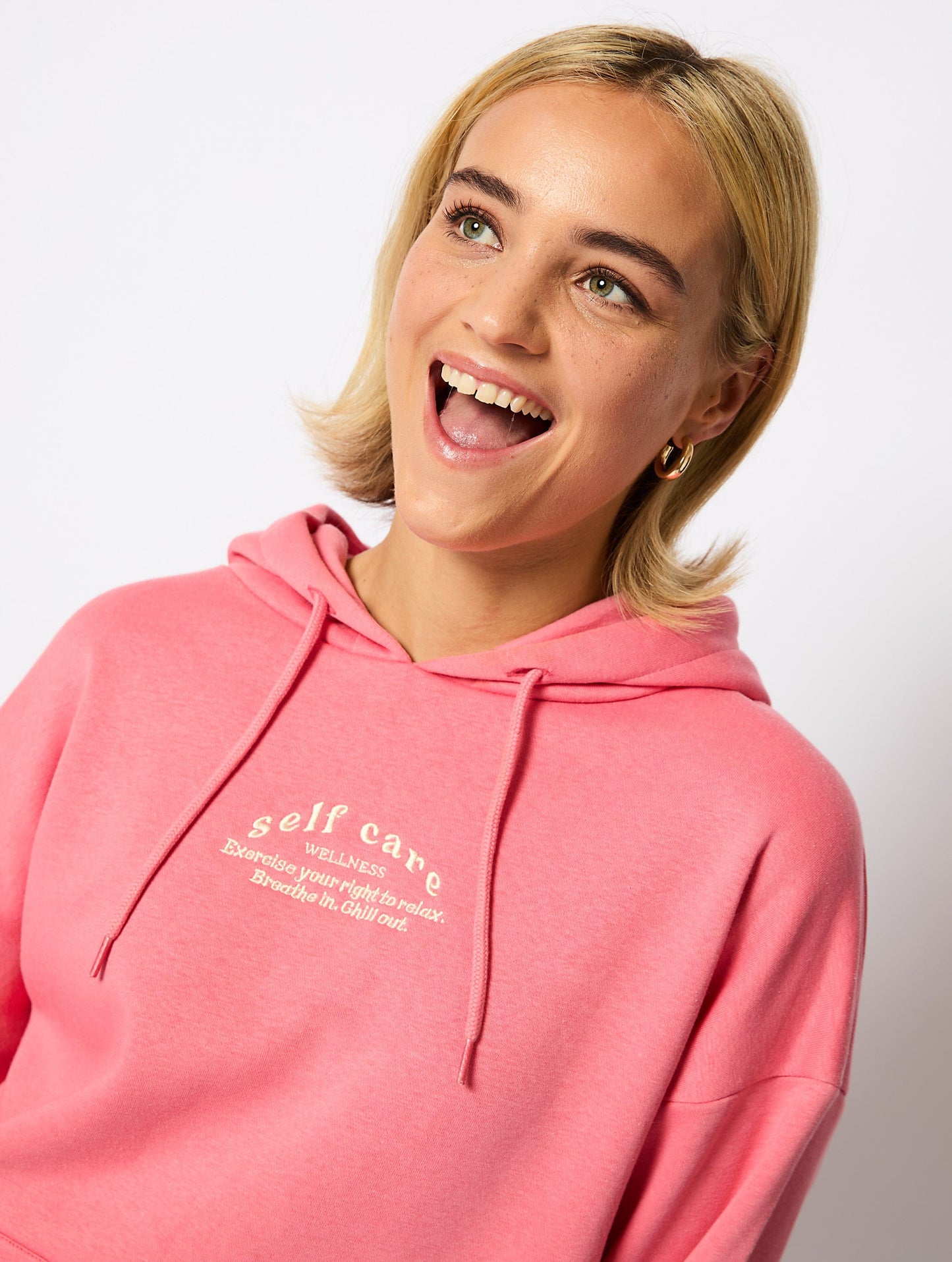 Wellness Hoodie in Pink