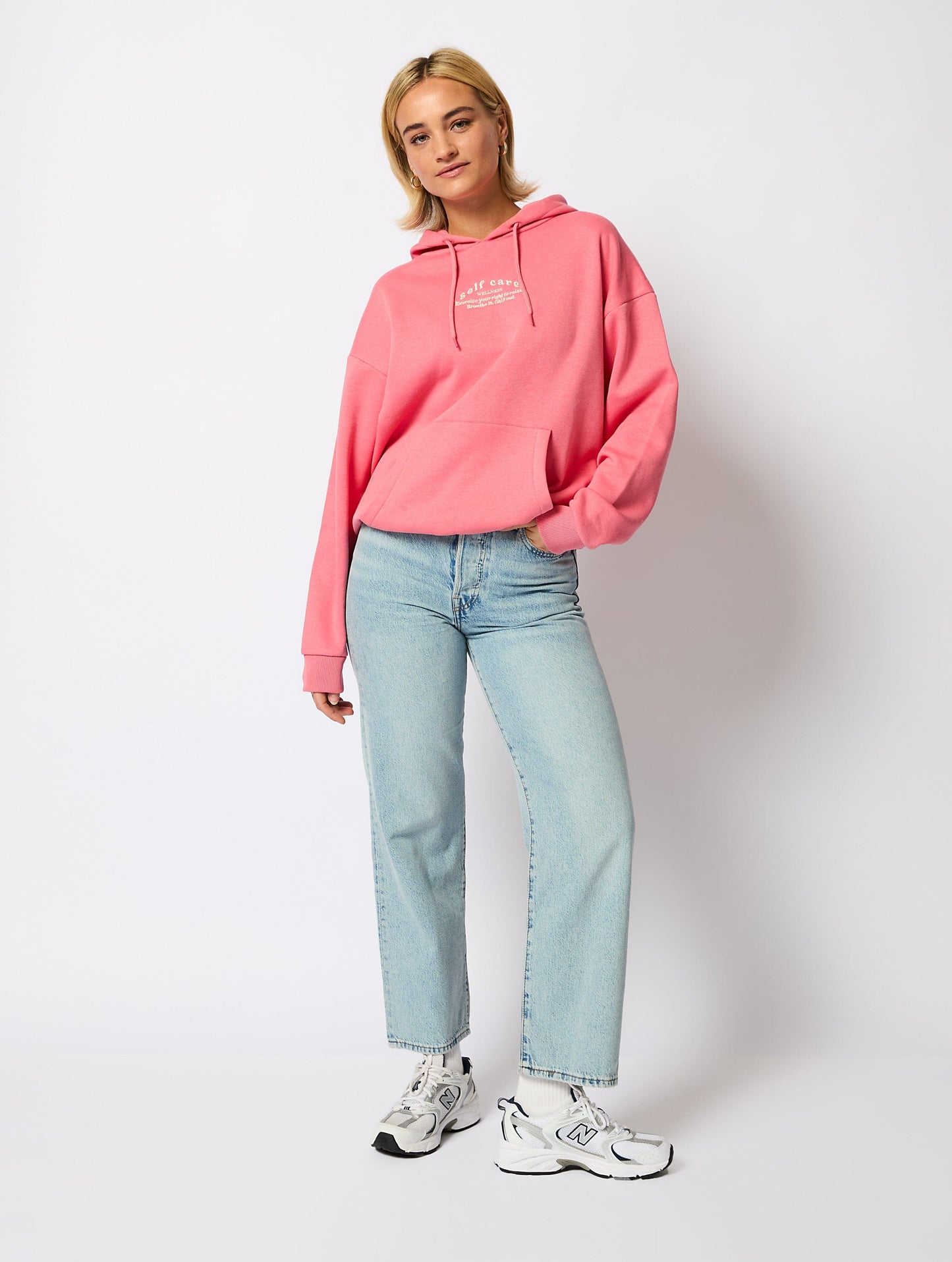 Wellness Hoodie in Pink
