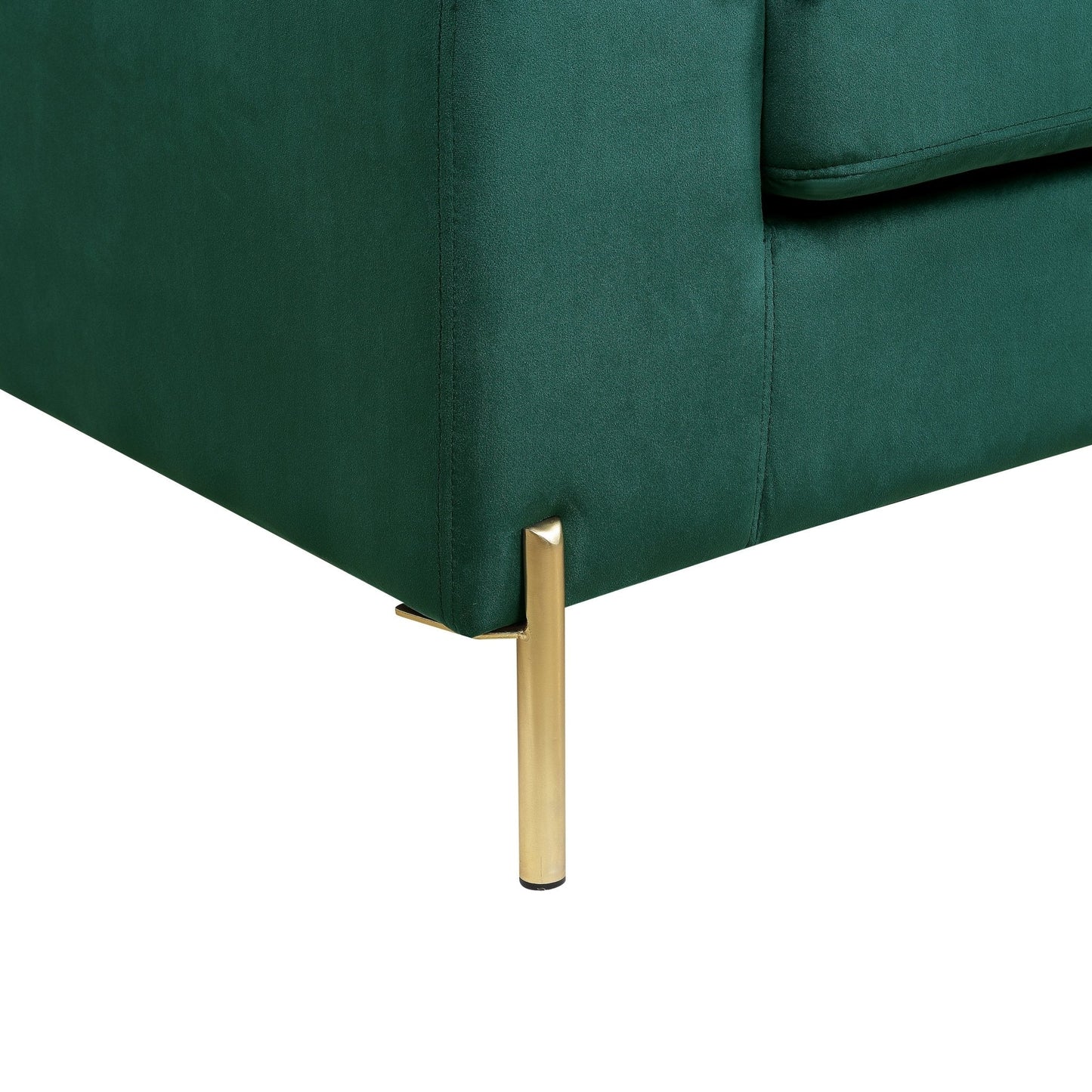 Whisper L-Shaped Sectional Sofa with Pillow Top Arms and Chaise