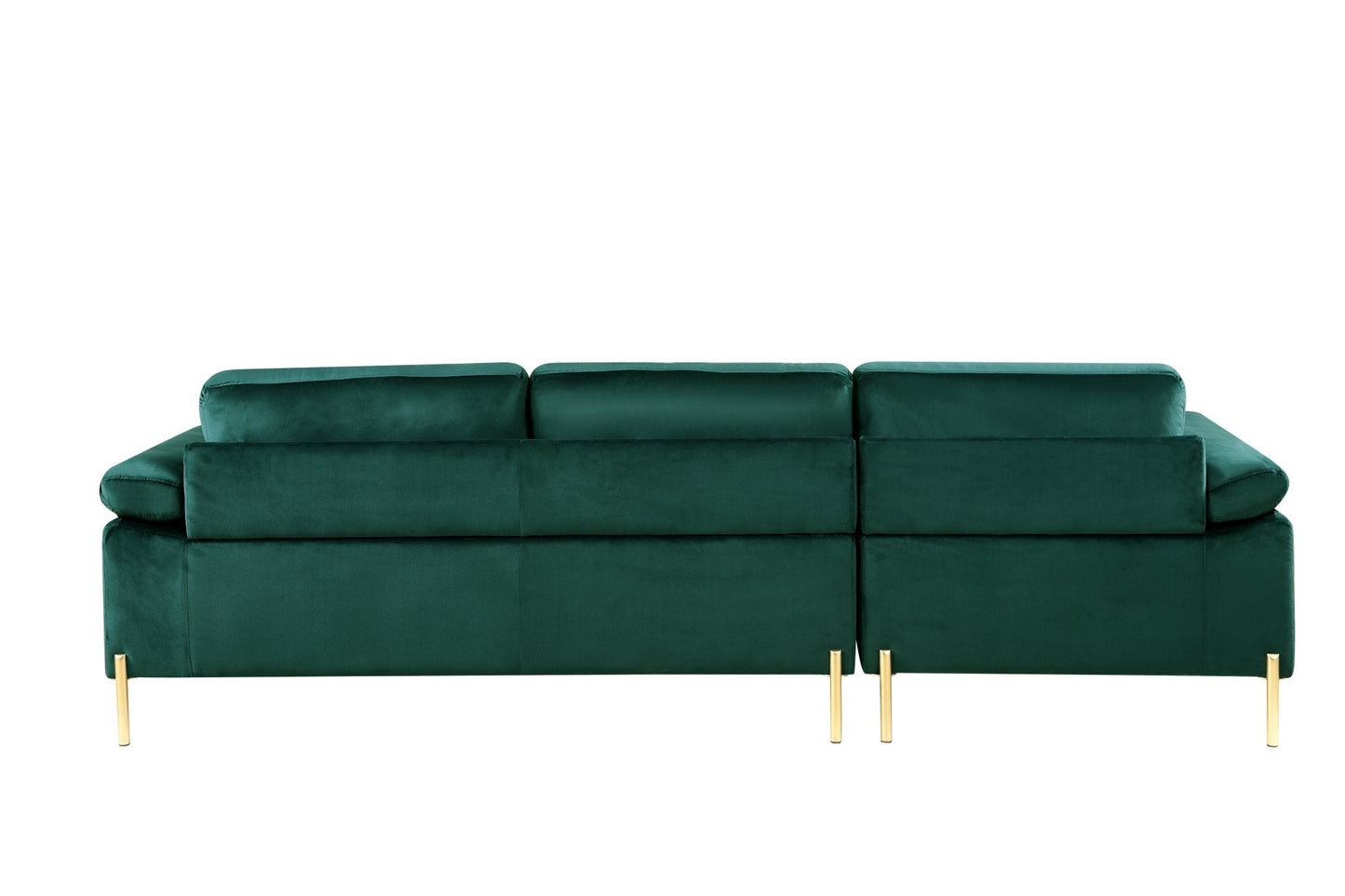 Whisper L-Shaped Sectional Sofa with Pillow Top Arms and Chaise