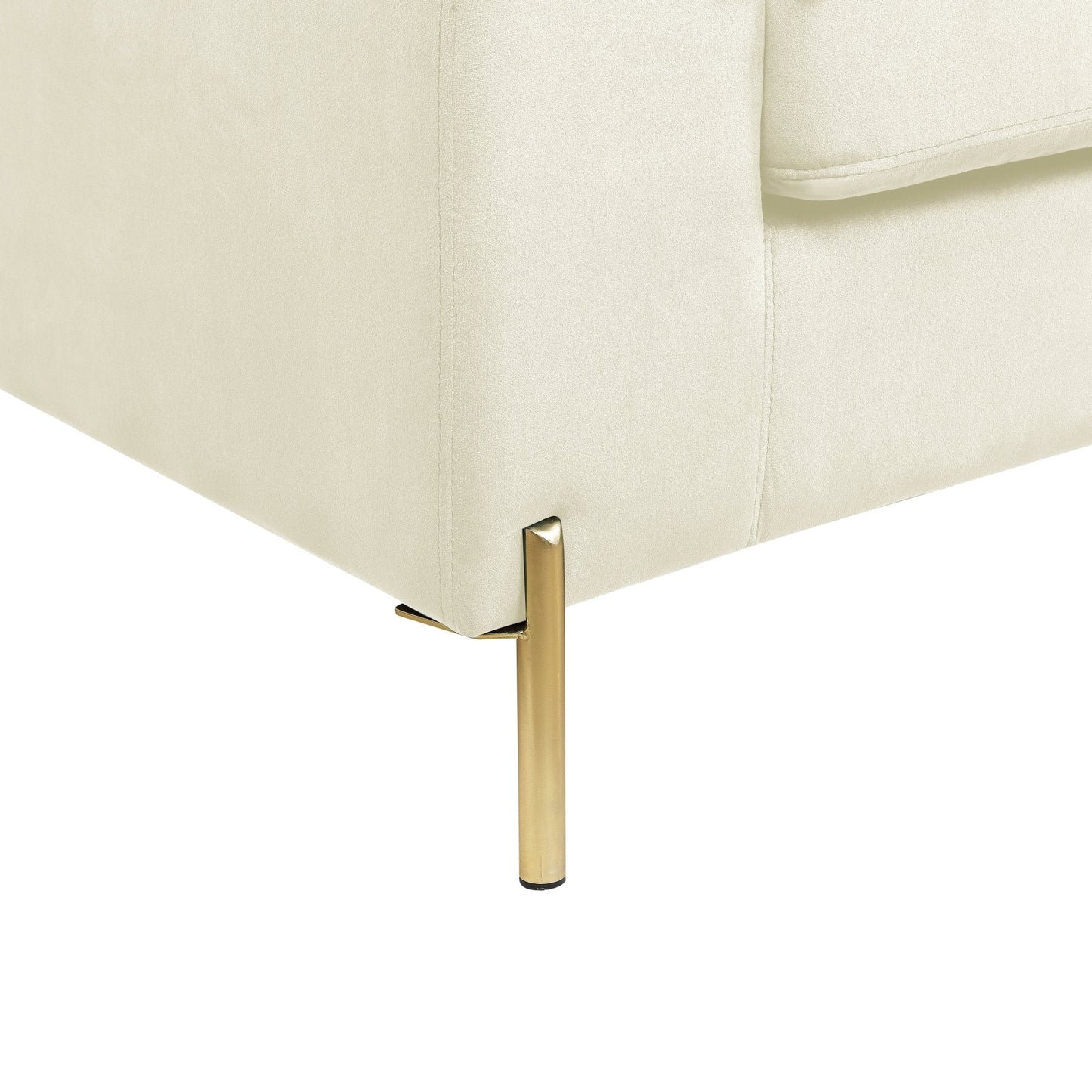 Whisper L-Shaped Sectional Sofa with Pillow Top Arms and Chaise