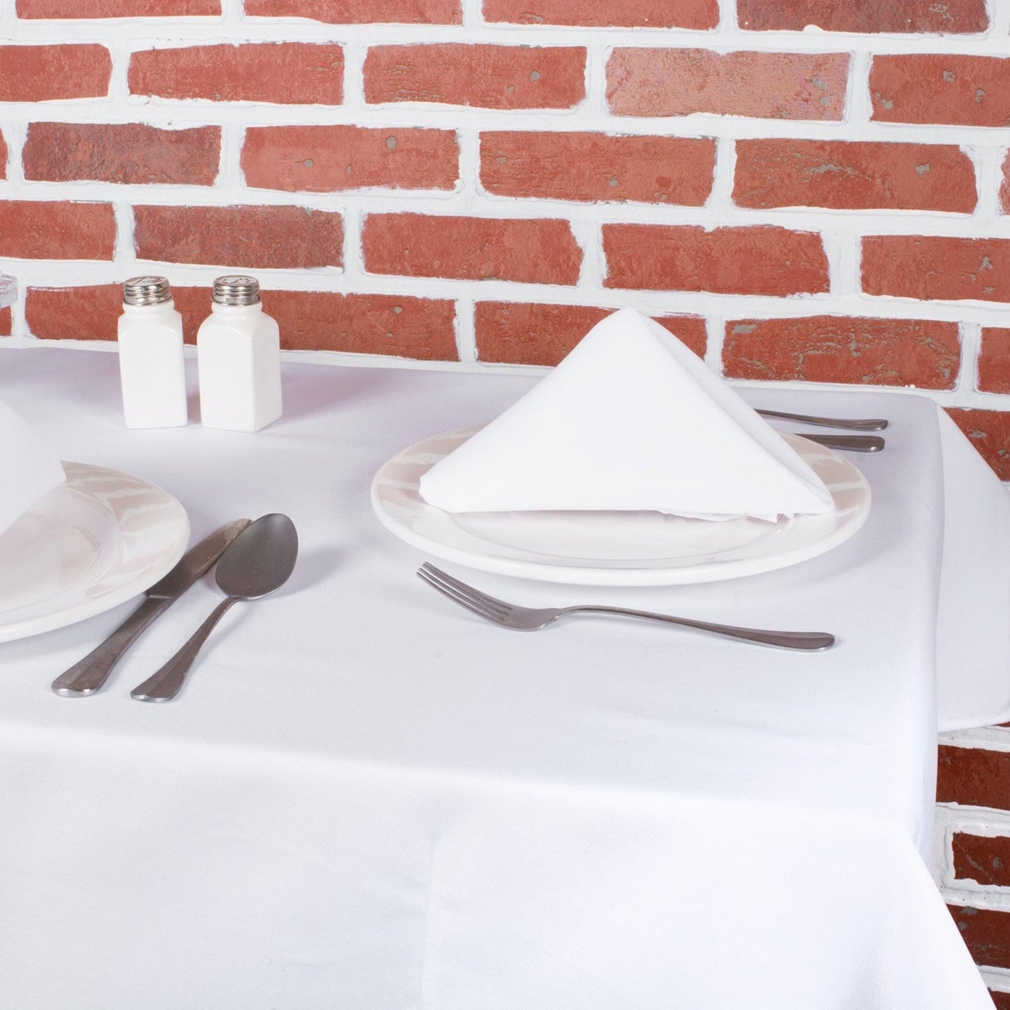 White Commercial Quality 18"X18" Napkins, Set Of 6