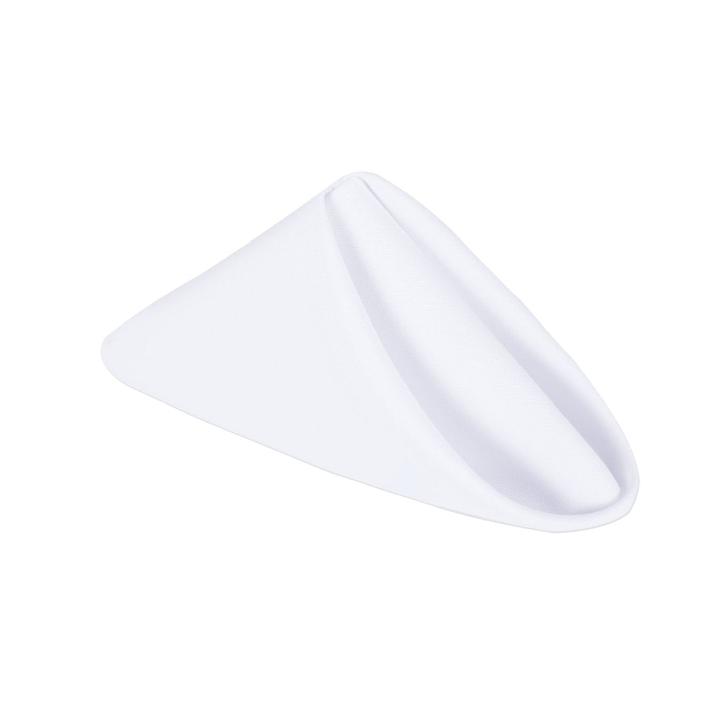 White Commercial Quality 18"X18" Napkins, Set Of 6
