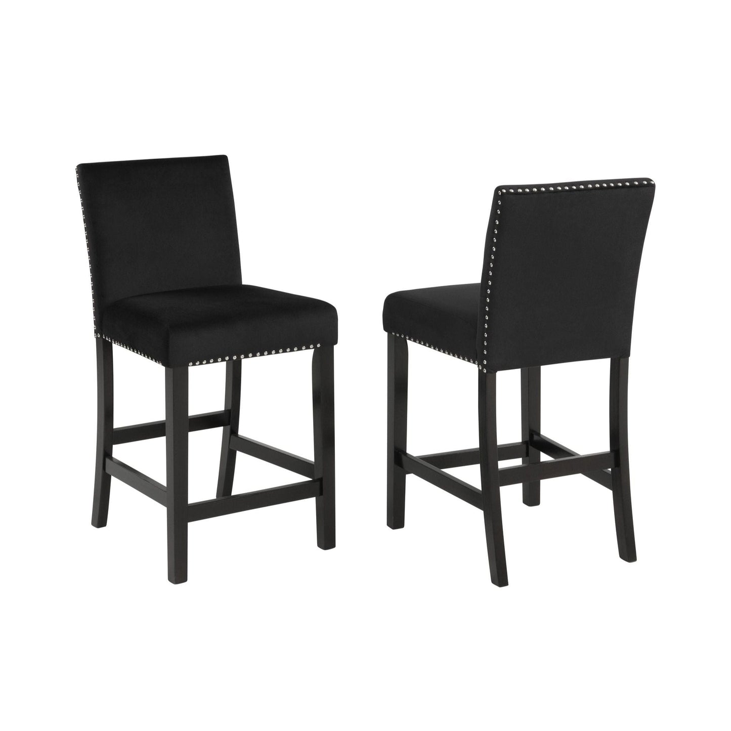 Counter Height Chair with Nailhead Trim