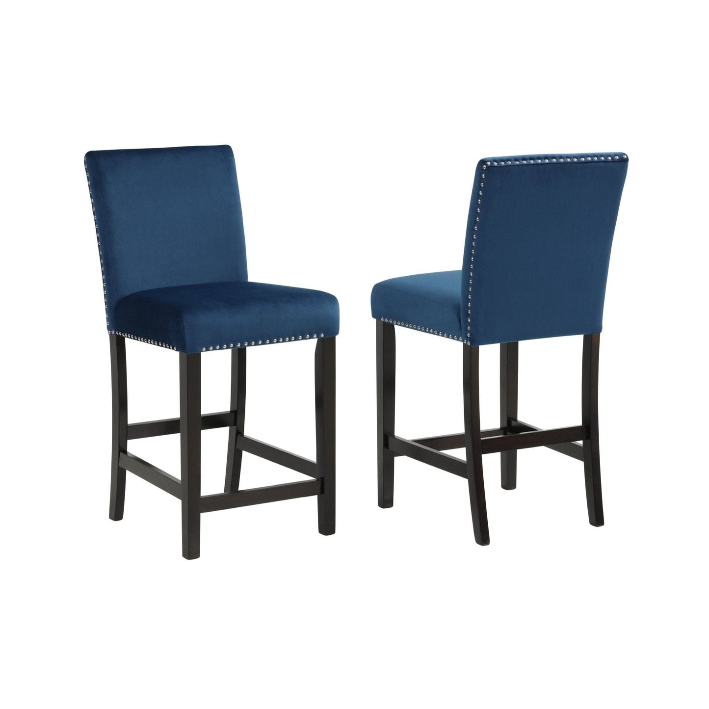 Counter Height Chair with Nailhead Trim