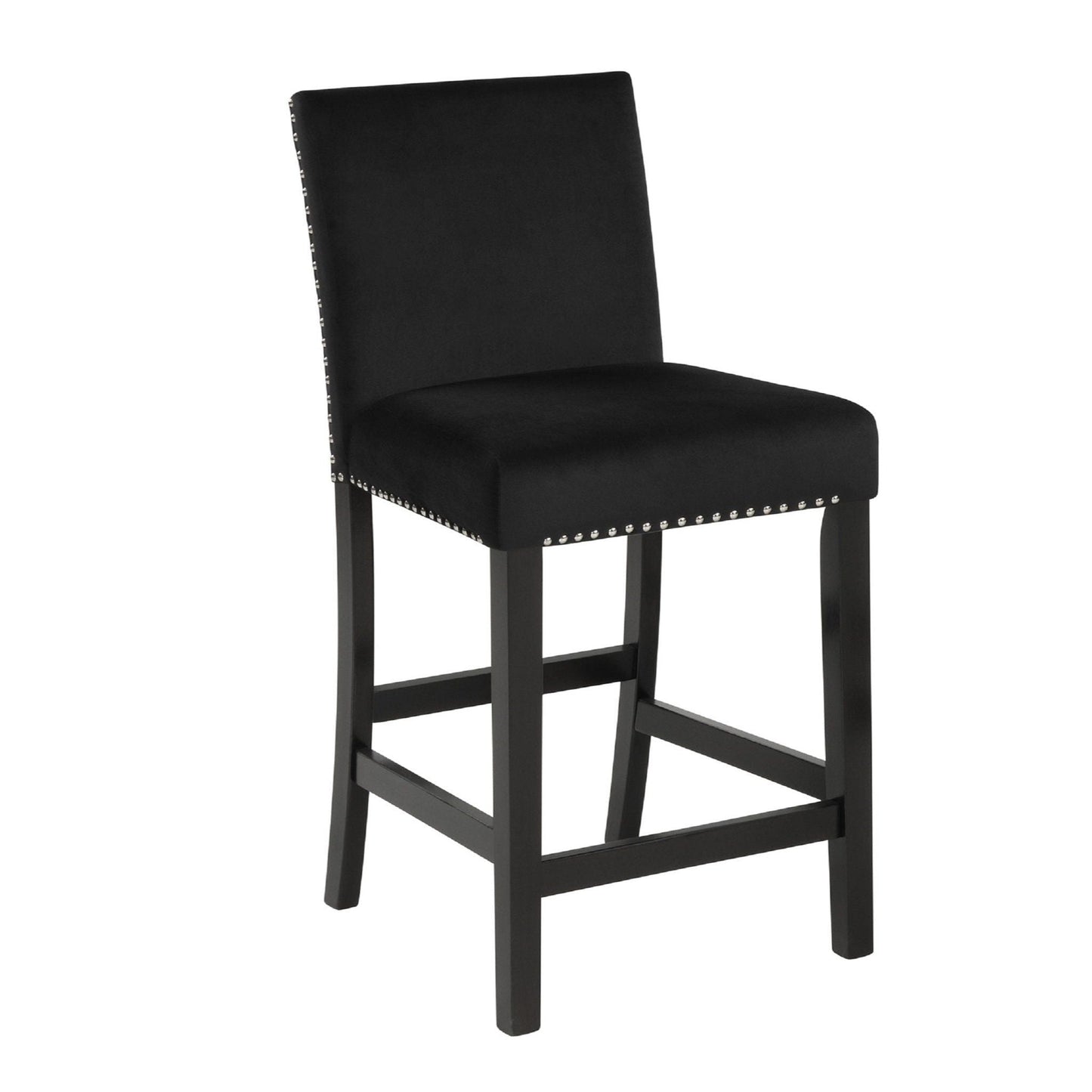 Counter Height Chair with Nailhead Trim