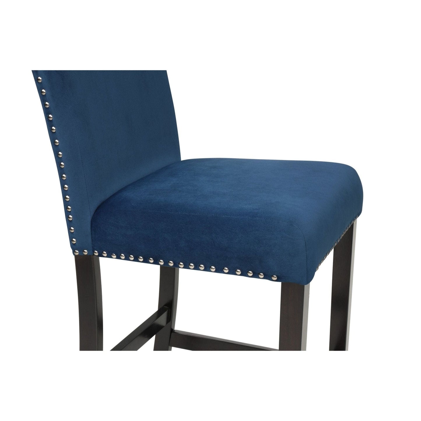 Counter Height Chair with Nailhead Trim