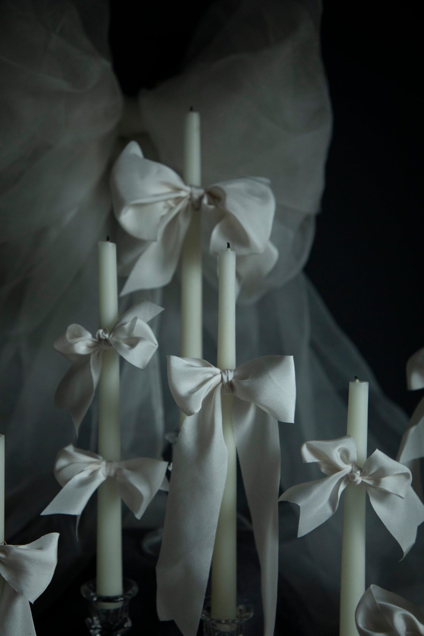 Antique White Silk Ribbon