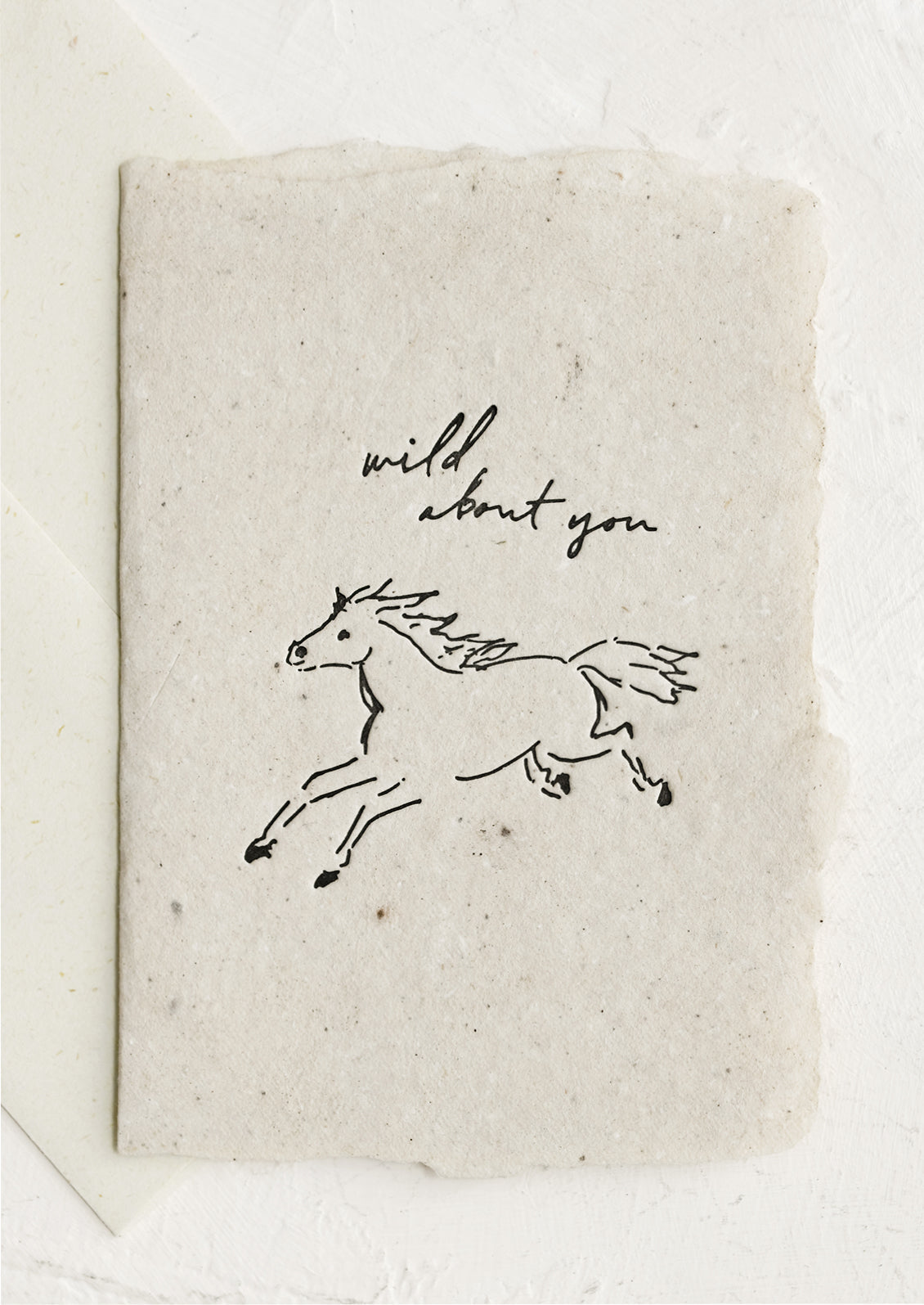 Horse Wild About You Card