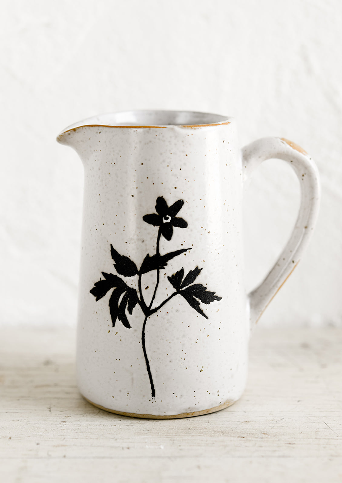 Wild Daisy Mini Ceramic Pitcher