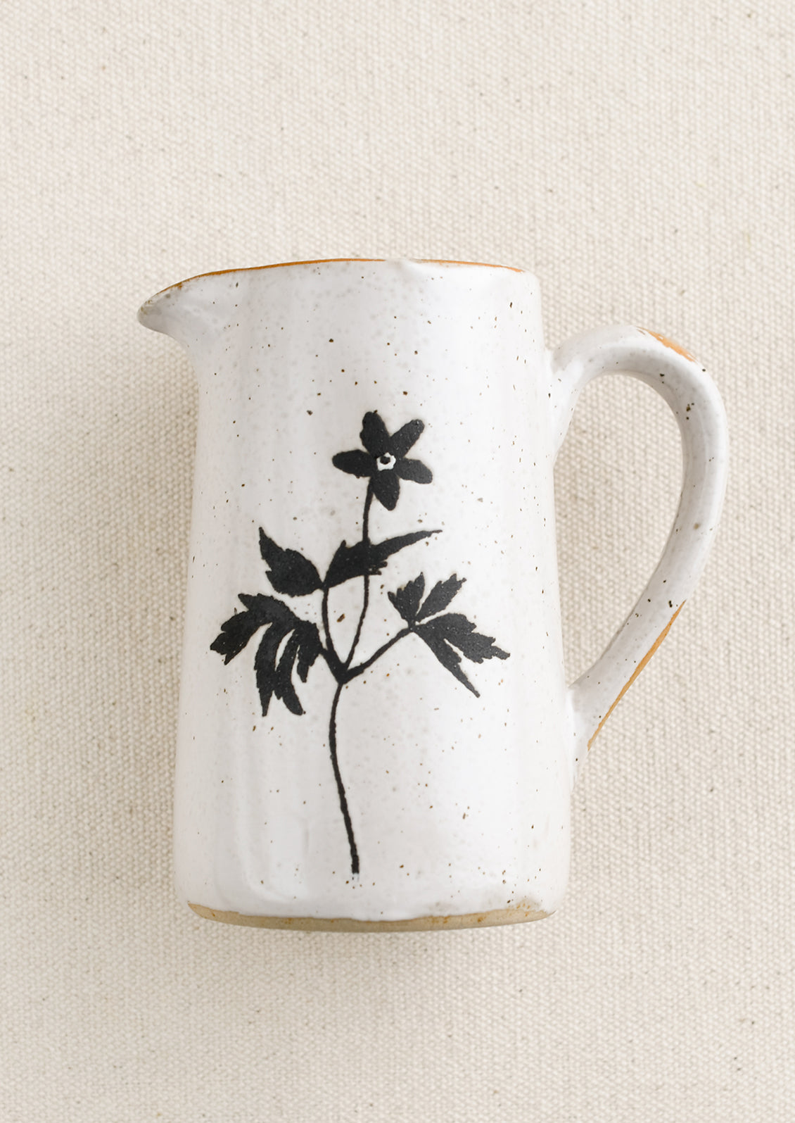 Wild Daisy Mini Ceramic Pitcher