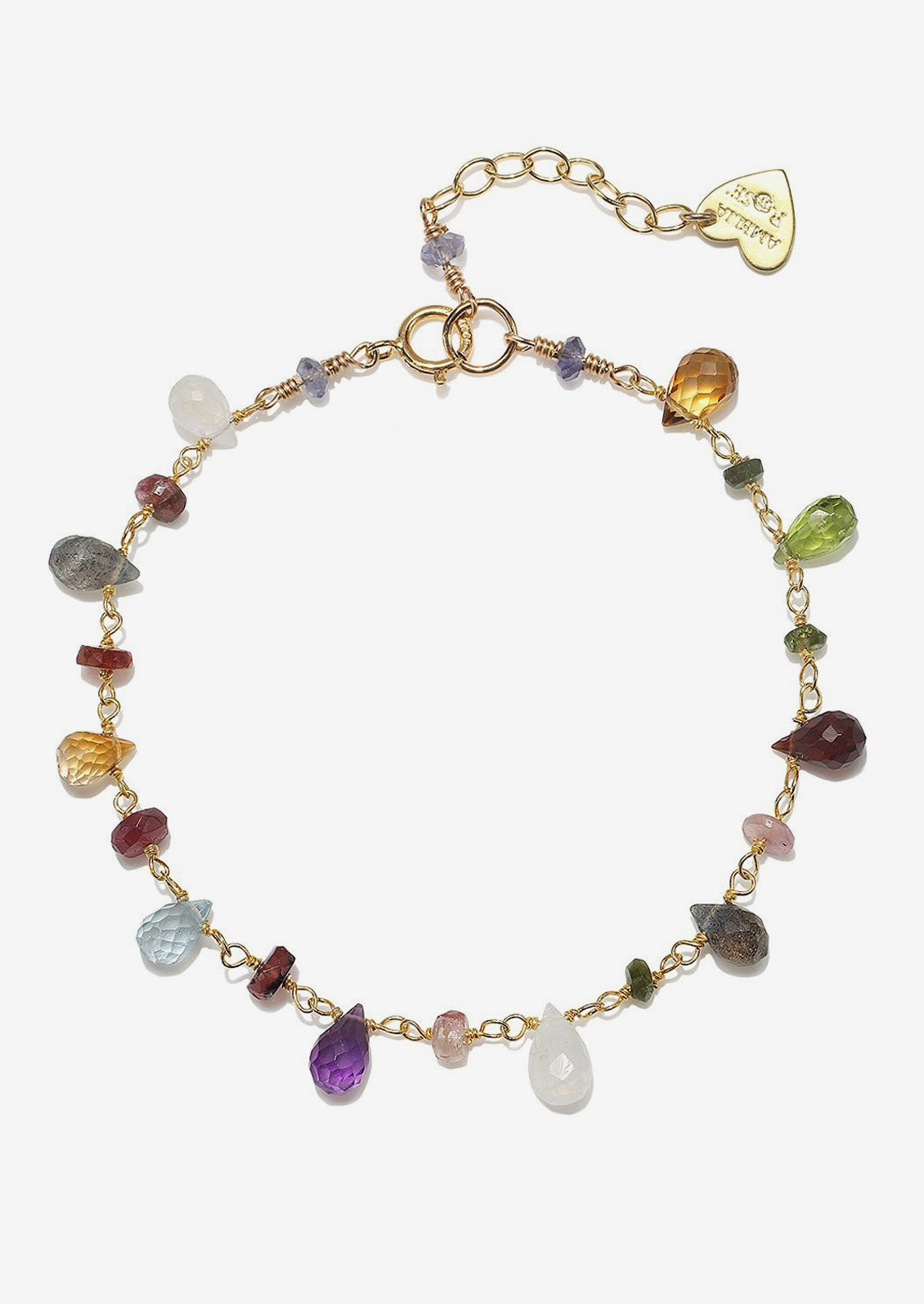 Wildflower Gemstone Bracelet