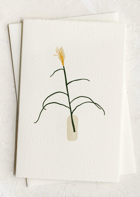 Wild Grass Blank Card