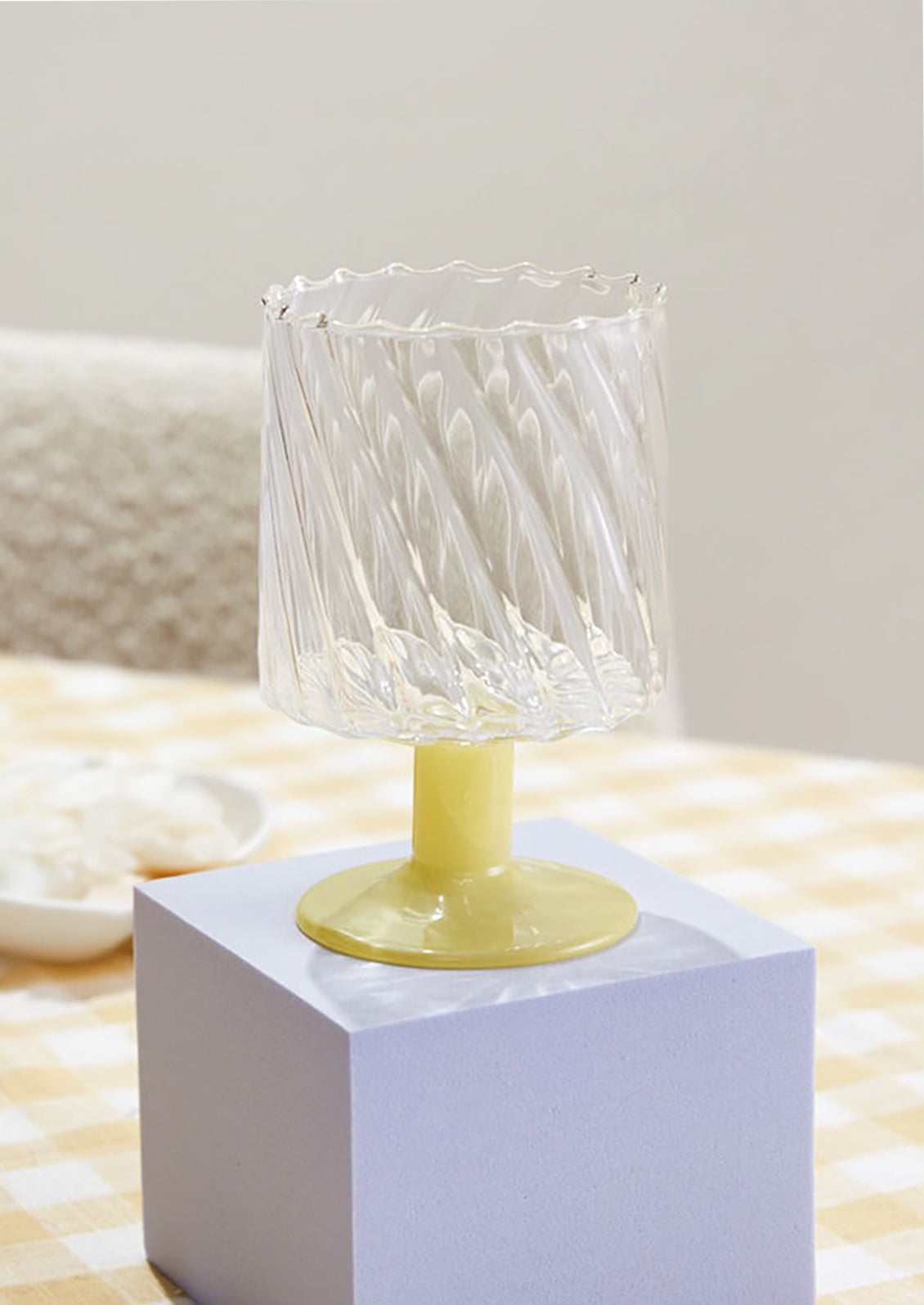 Optic Stemmed Glass