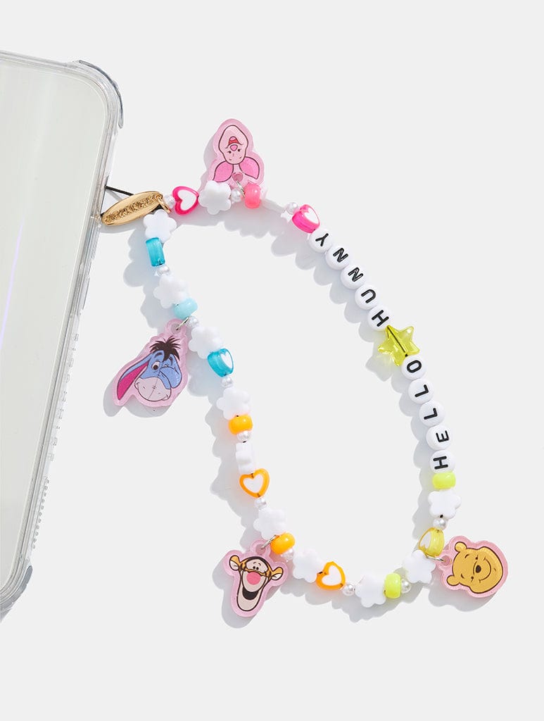 Disney Winnie the Pooh Hello Hunny Beaded Phone Strap