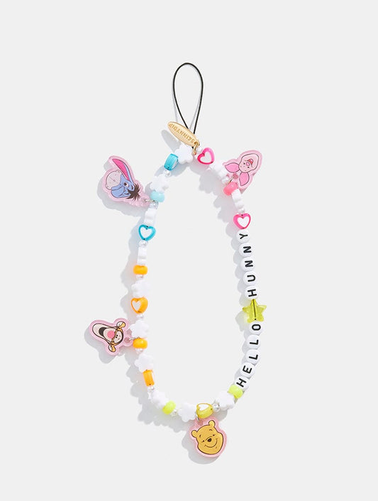 Disney Winnie the Pooh Hello Hunny Beaded Phone Strap