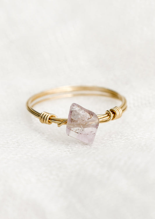 Wisteria Amethyst Ring