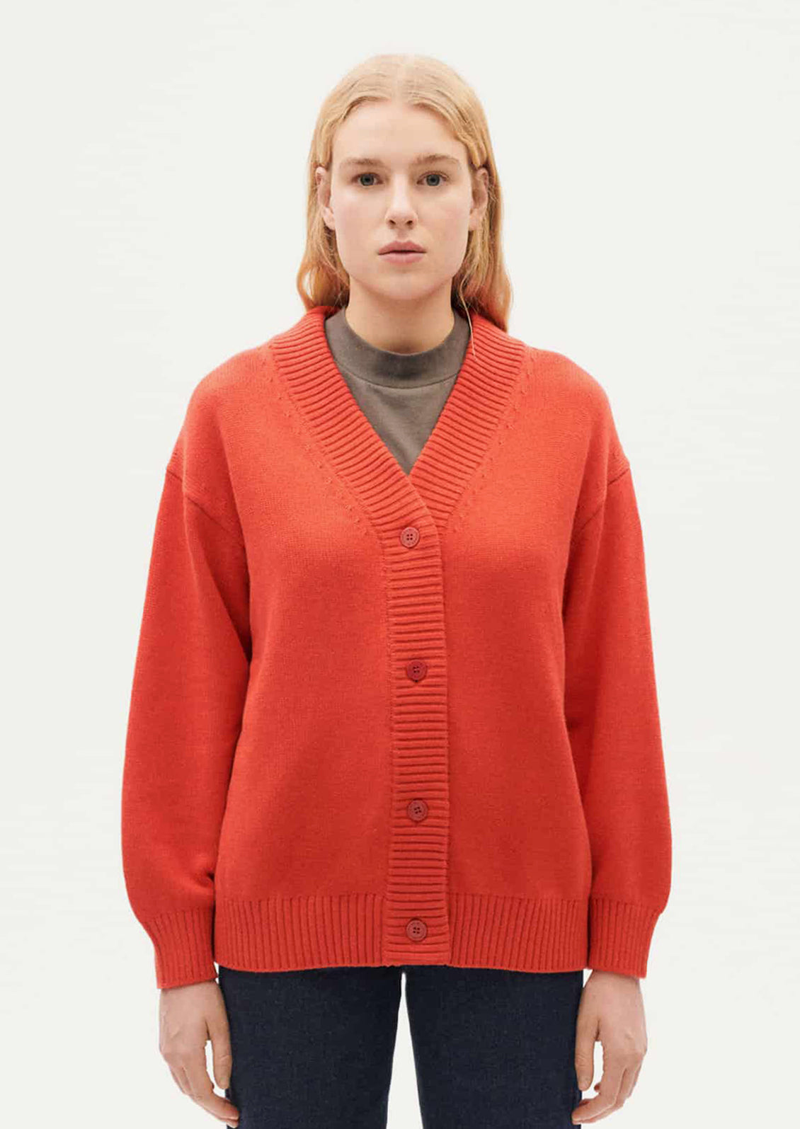 Jazz Cardigan in Red