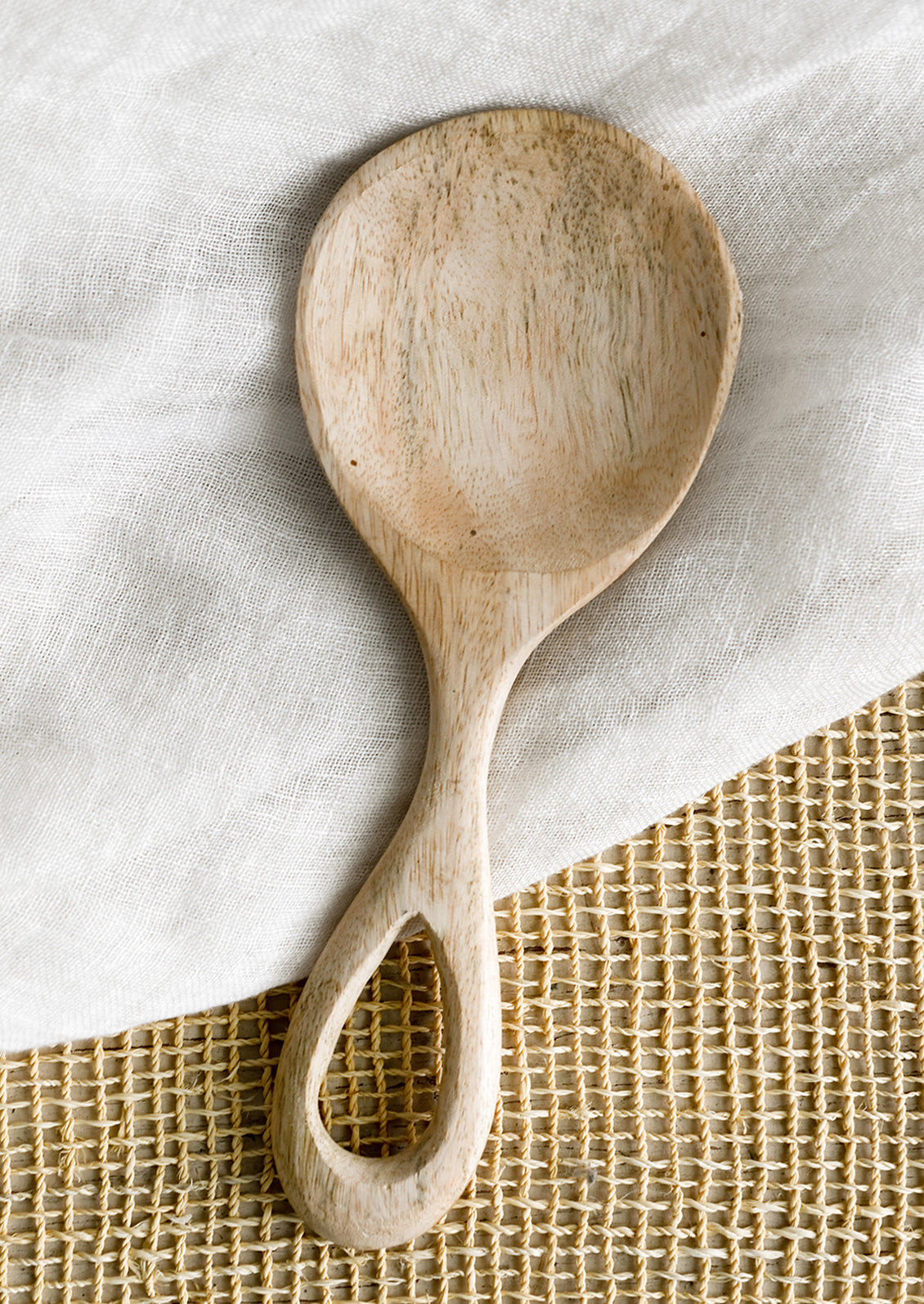 Wooden Paddle Spoon