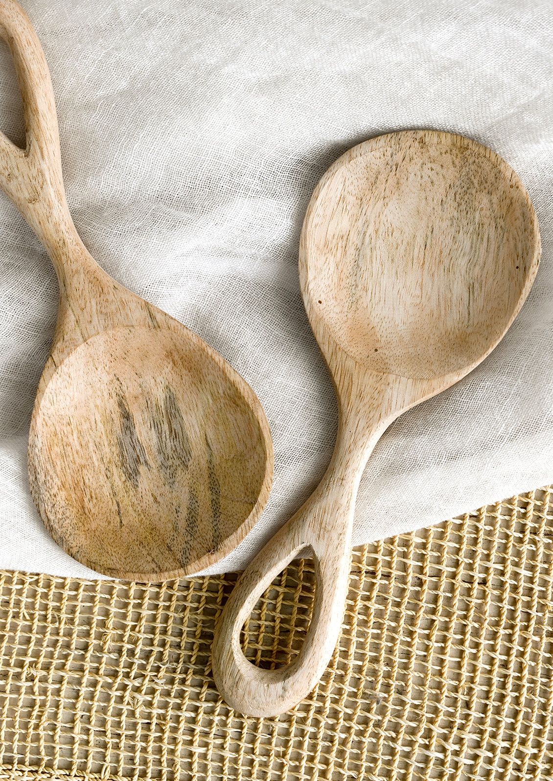 Wooden Paddle Spoon