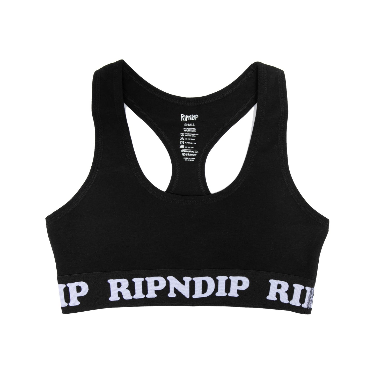 Peeking Nermal Sports Bra (Black)