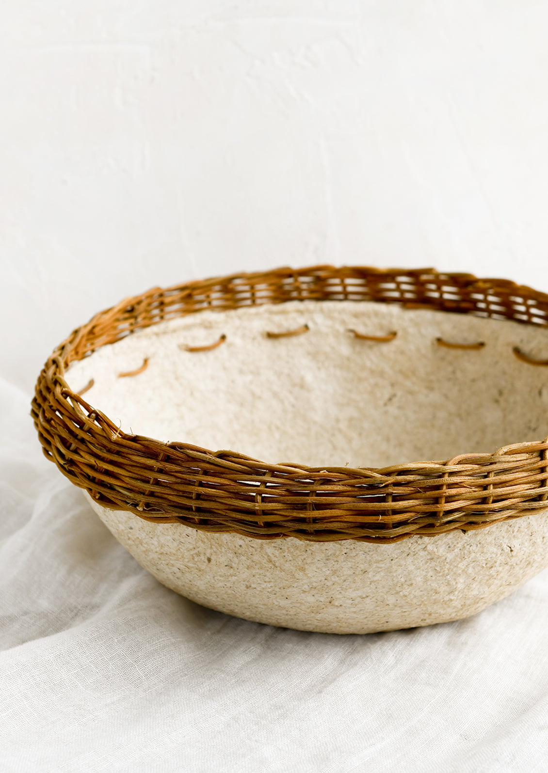 Woven Paper Maché Bowl