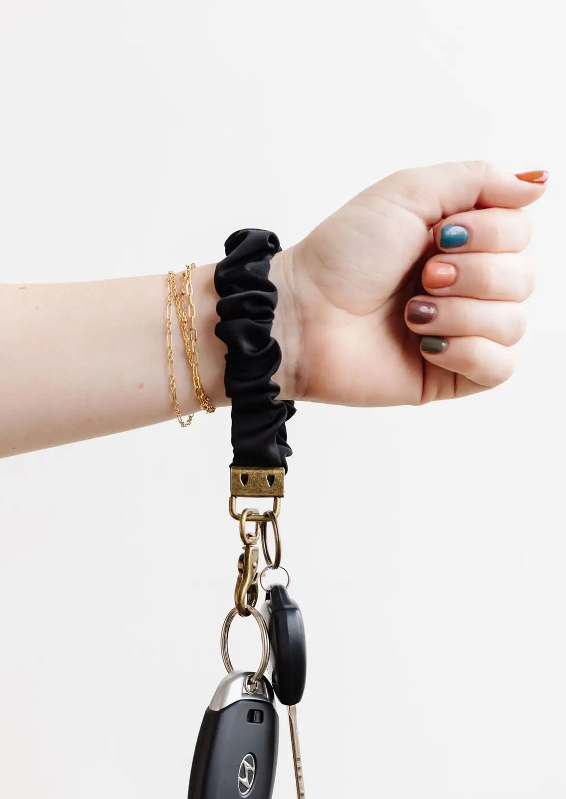 Scrunchie Wristlet Keychain