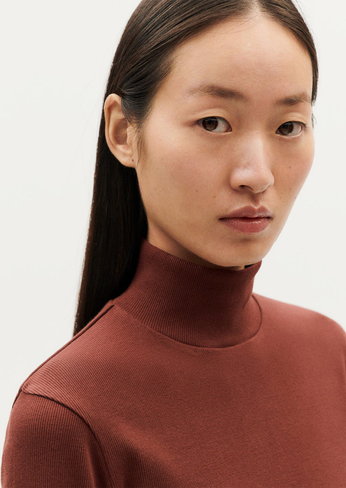 Aine Ribbed Turtleneck