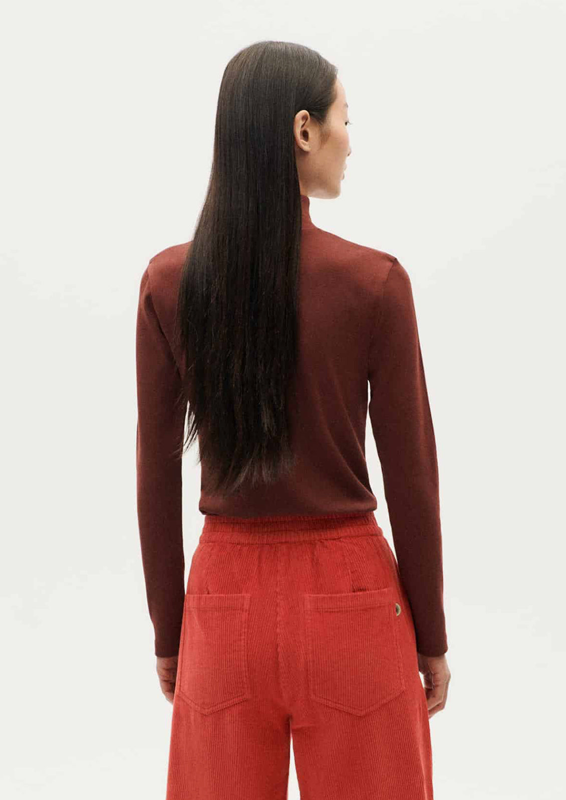 Aine Ribbed Turtleneck