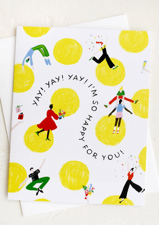 Yay Yay Yay Congrats Card