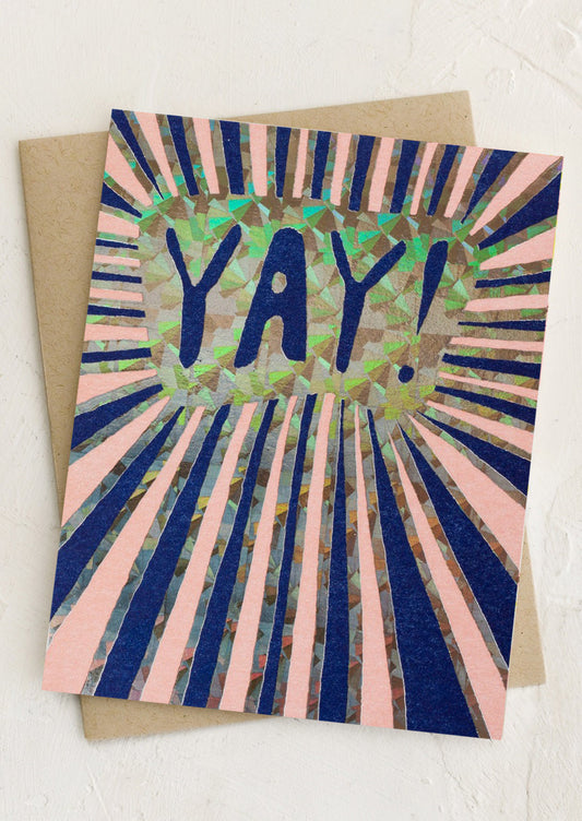 Yay! Holographic Card