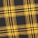 Yellow & Black Plaid Crop Top
