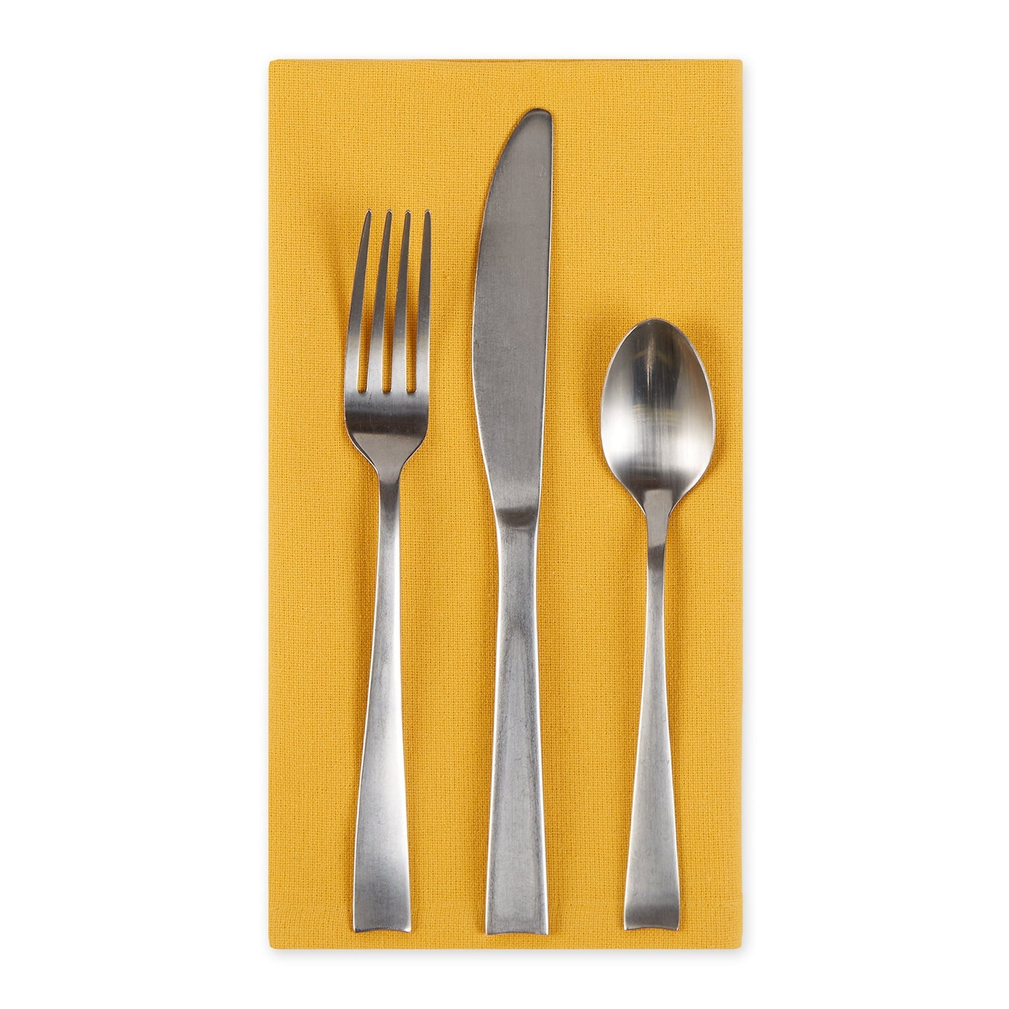 Yellow Solid Napkins, Set Of 6