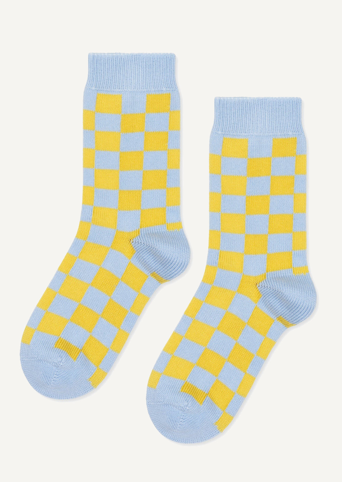 Checkered Crew Socks