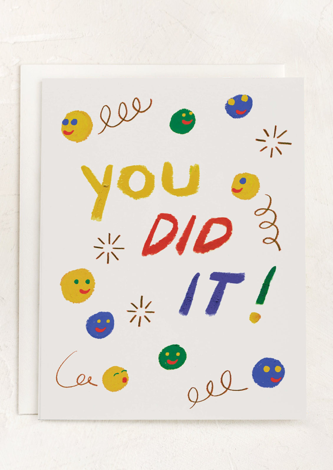 Smiley You Did It Card