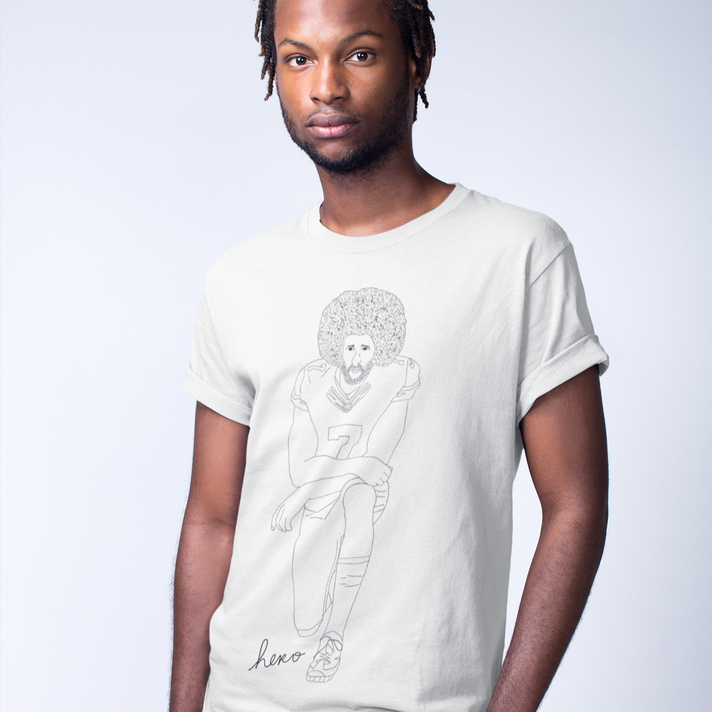 Colin Kaepernick Is A Hero Unisex Tee