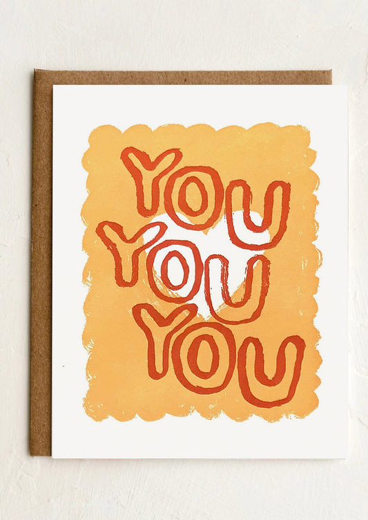 You You You Card