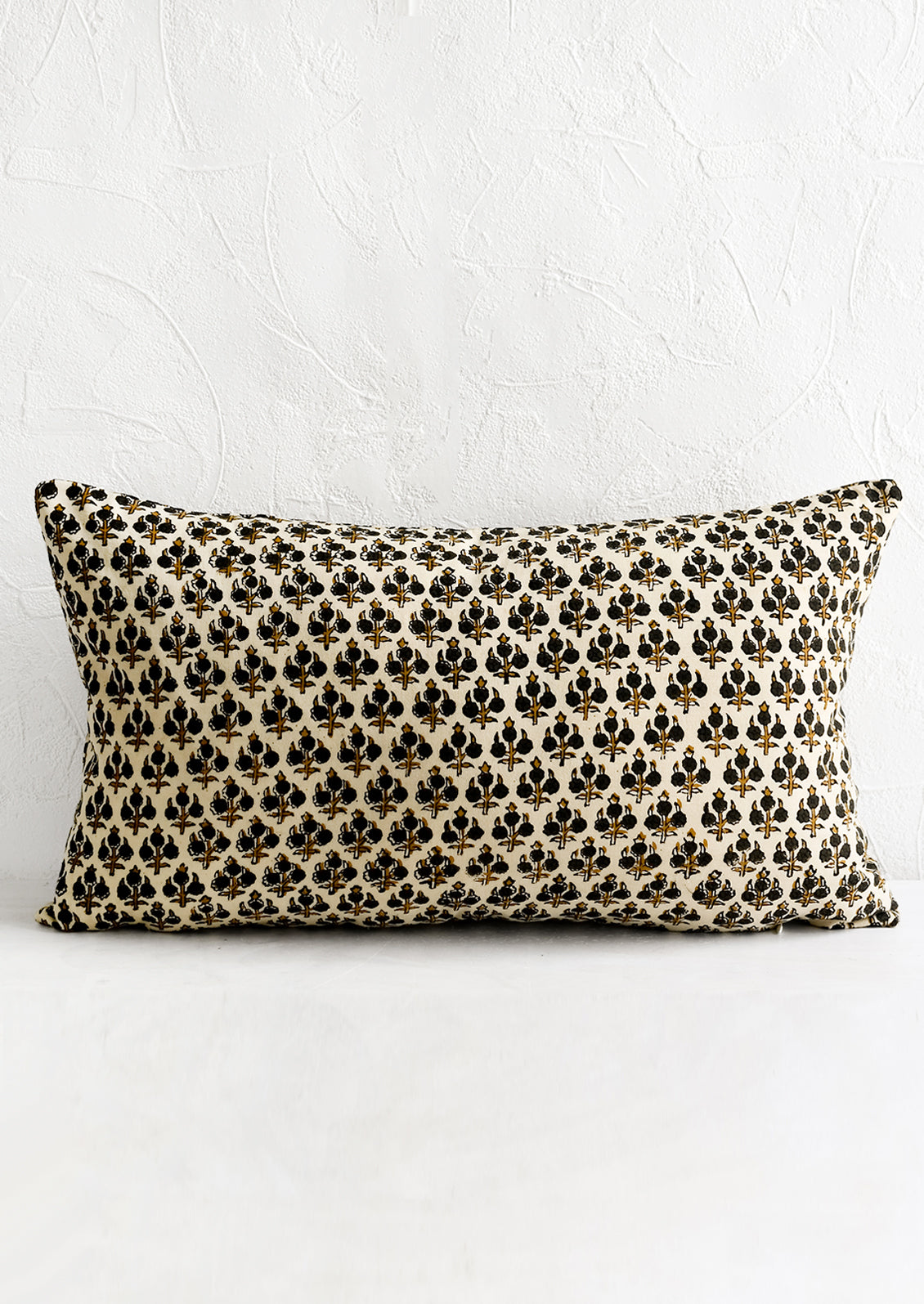 Zagreb Floral Block Print Pillow